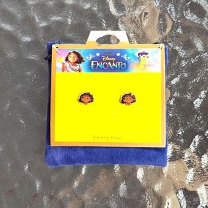 DISNEY ENCANTO MIRABEL STERLING SILVER STUD EARRINGS